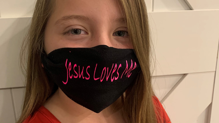 MS public school prohibits 3rd-grade student from wearing ‘Jesus Loves Me’ face mask