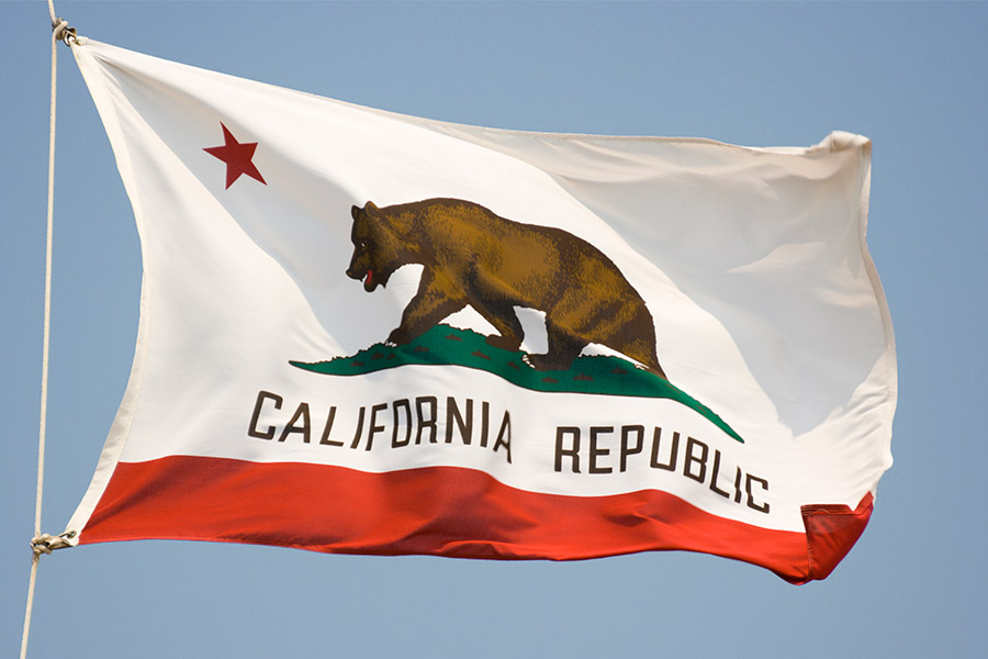 California state flag