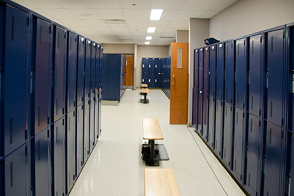 locker room