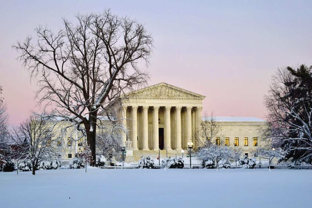 SCOTUS in winter