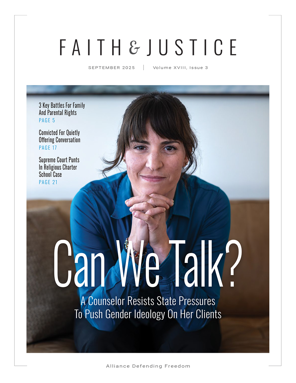 Faith & Justice September 2025 Edition