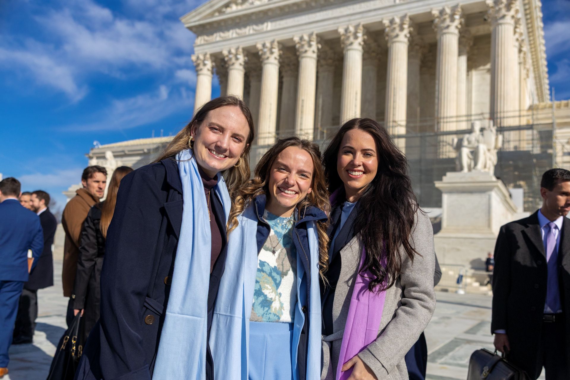 Lainey Armistead, Mary Kate Marshall, and Madison Kenyon