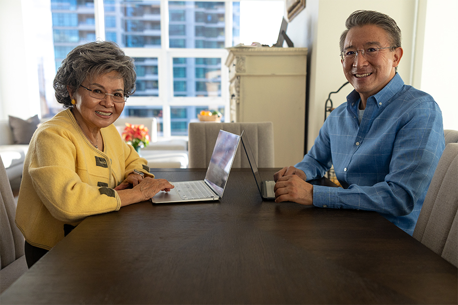 Angela and Christopher Yuan